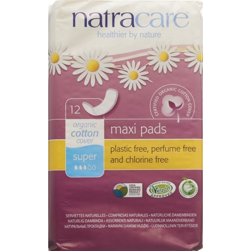 Natracare Maxi-Binden Super 12 Stück buy online