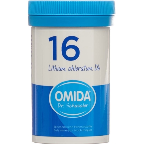 Omida Schüssler No16 Lithi Chlor Tabletten D 6 100g buy online