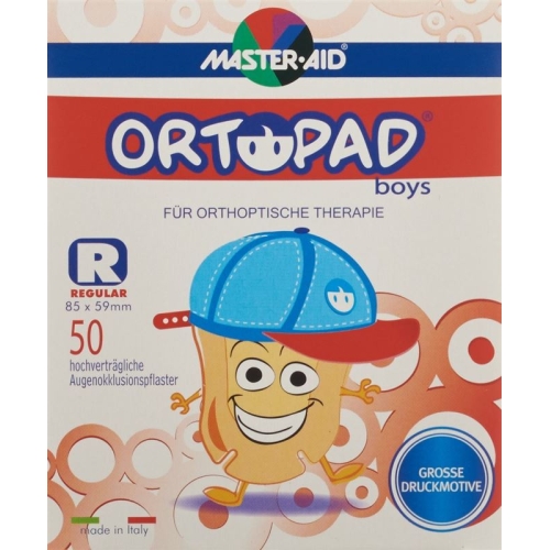 Ortopad Occlusionspflaster Regu Boys Ab 4j 50 Stück buy online