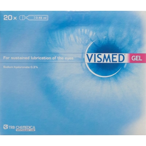 Vismed Monodosen Augengel 20x0.45ml buy online