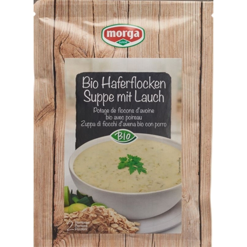 Morga Haferflocken Suppe mit Lauch Bio 45g buy online