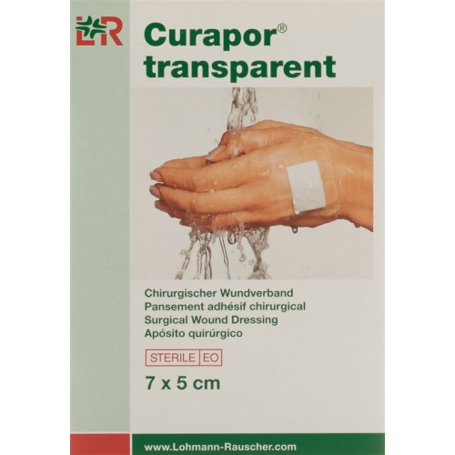 Curapor Wundverband 7x5cm Transparent 5 Beutel buy online