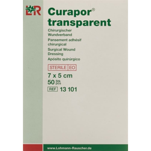 Curapor Wundverband 7x5cm Transparent 50 Beutel buy online