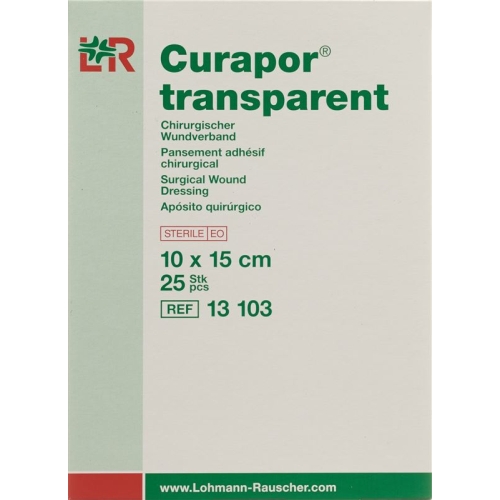 Curapor Wundverband 10x15cm Transparent 25 Beutel buy online