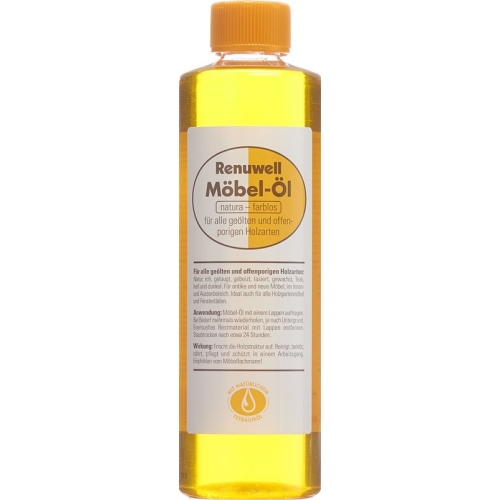 Renuwell Möbel Öl Farblos Flasche 500ml buy online