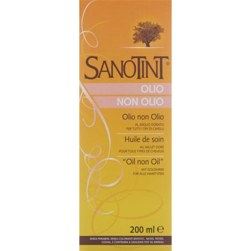 Sanotint Olio Non Olio Light restructuring Oil 200ml buy online