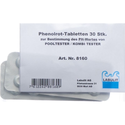 Labulit Pooltester Ersatztablette Phenolrot 30 Stück buy online