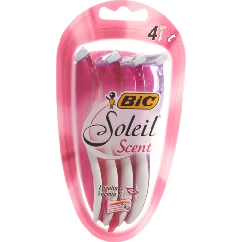 Bic Soleil Scent Frauenrasierer Dreiklingen 4 Stück buy online