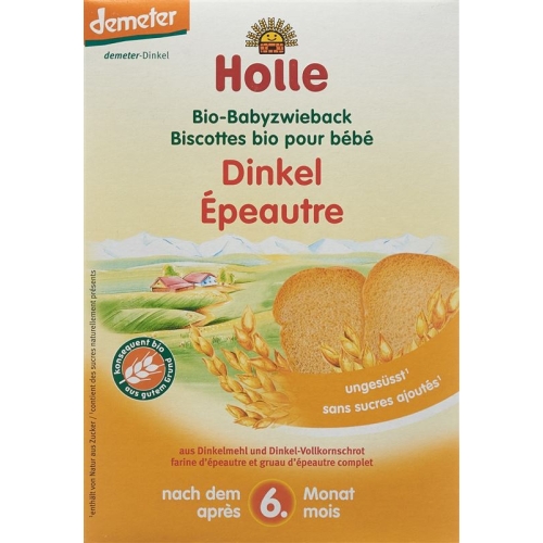 Holle Bio Baby Dinkel Zwieback 200g buy online