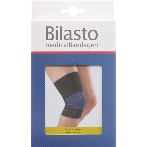 Bilasto Knee bandage size L Black/ Blue buy online