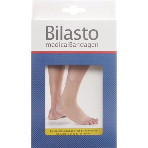 Bilasto Fussgelenkbandage Ferse Offen Grösse L Beige buy online