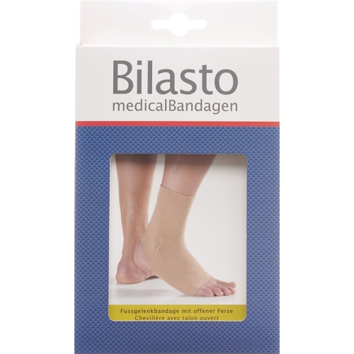 Bilasto Fussgelenkbandage Ferse Geschlossen Grösse L Beige buy online