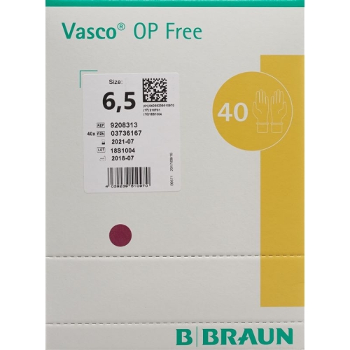 Vasco OP Free Handschuhe Grösse 6.5 40 Paar buy online