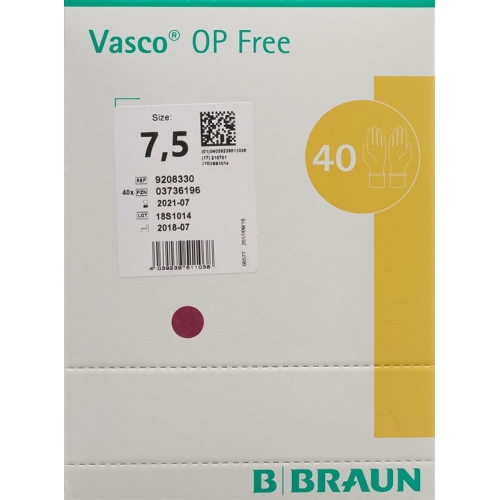 Vasco OP Free Handschuhe Grösse 7.5 40 Paar buy online