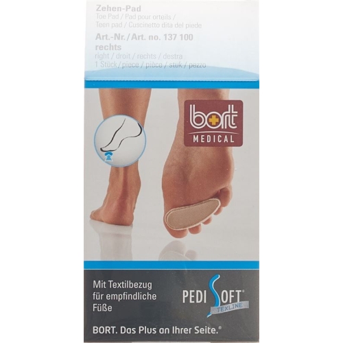 Bort Pedisoft Texline Toe Pad Right buy online