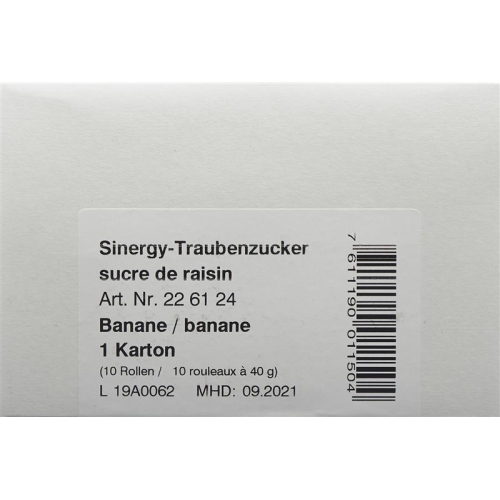 Sinergy Bananen Traubenzucker buy online