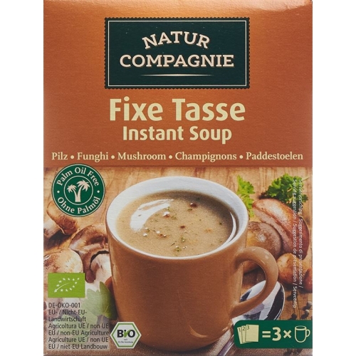 Natur Compagnie Instant Suppe Pilz Bio 3x 20g buy online