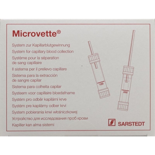 Microvetten 100 Haematologie Kalium-Edta 100 Stück buy online