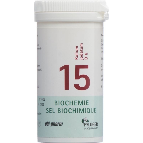 Pflueger Schüssler Nr. 15 Kal Jod Tabletten D 6 100g buy online