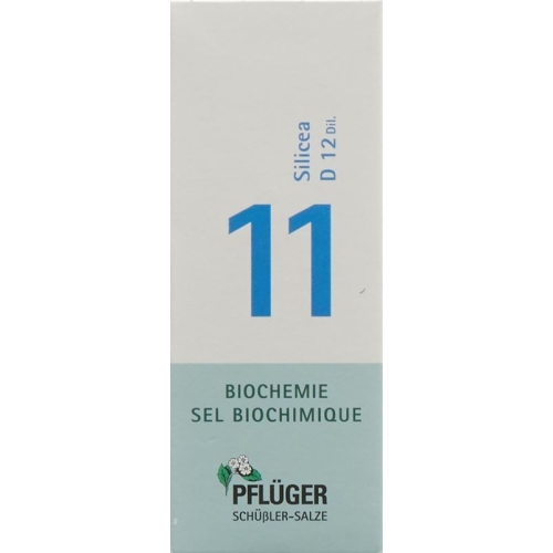 Pflueger Schüssler Nr. 11 Silicea Tropfen D 12 30ml buy online