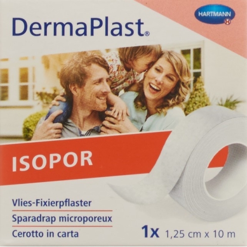 Dermaplast Isopor Fixierpflaster 10mx1.25cm Weiss buy online