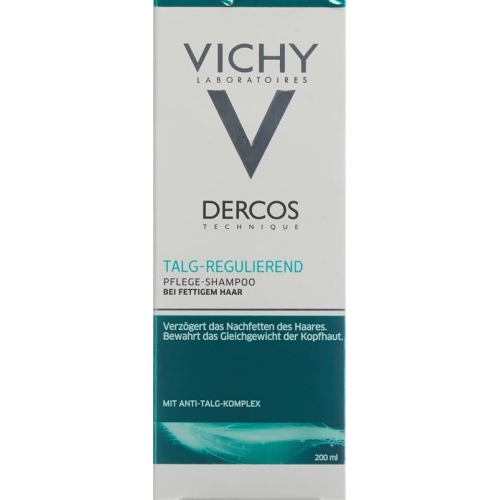 Vichy Dercos Shampoo sebum regulating oily hair 200ml buy online