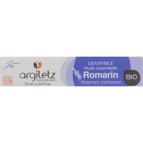 Argiletz Zahnpasta Rosmarin Bio 75ml buy online