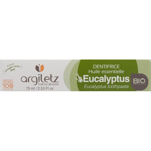 Argiletz Zahnpasta Eukalyptus Bio 75ml buy online