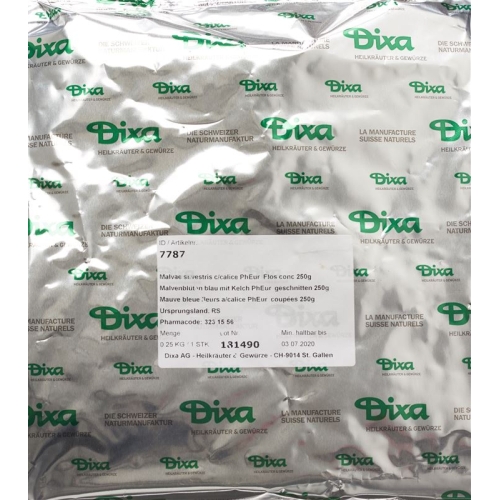 Dixa Malvae Silv C Calic Flos Ph.eur Conc 250g buy online