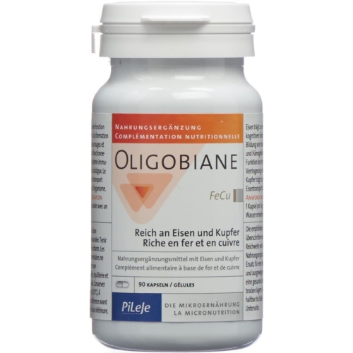 Oligobiane Fe Cu Kapseln 440mg 90 Stück buy online