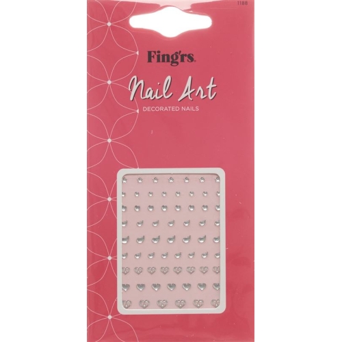 Fingrs 3D nail design self-adhesive M glitter buy online