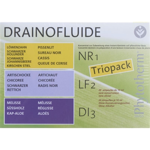 Drainofluide Pack Ass Nr 1 Lf 2 Di 3 60x 10ml buy online