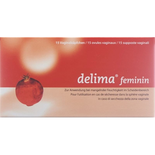 Delima Feminine vaginal suppository 15 pieces buy online