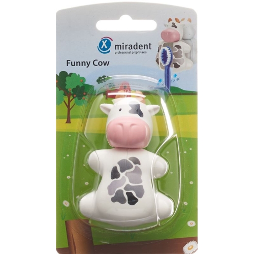 Miradent Funny Snapper Toothbrush Holder Cow buy online