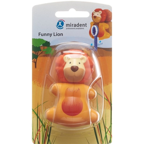 Miradent Funny Snapper Toothbrush Holder Lion buy online