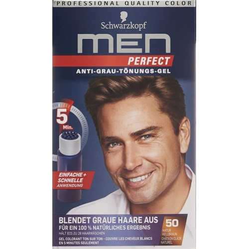 Men Perfect Shade 50 Natural Light Brown buy online