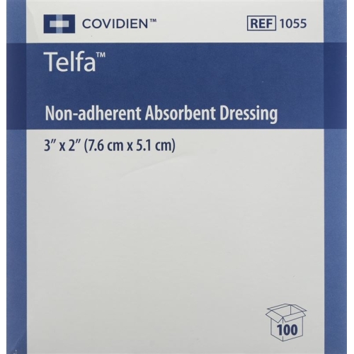 Telfa Sterile Eur Wundauflage 5x7.5cm 100 Stück buy online