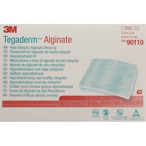 3M Tegaderm Alginate Kompresse 5x5cm 10 Stück buy online