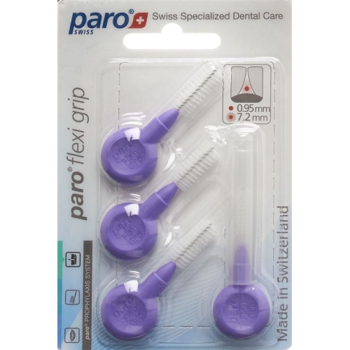 Paro Flexi Grip 8mm Mittel-Grob Violett 4 Stück buy online