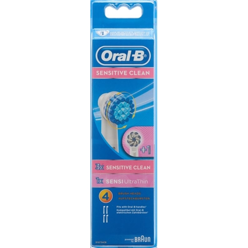 Braun Oral-B Sensitive Aufsteckbürste 4 Stück buy online