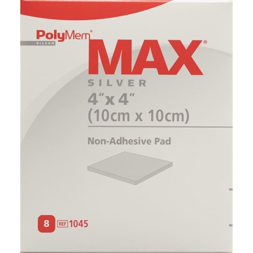 Polymem Max Silver Superabsorber 10x10cm 8 Stück buy online