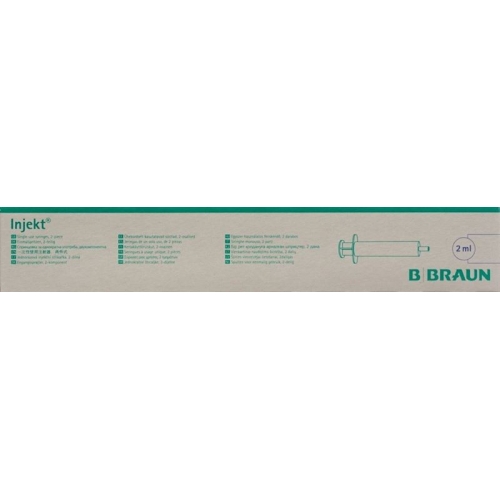 Braun Injektionsspritze 2ml Luer-Lock 100 Stück buy online