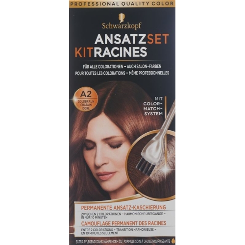 Schwarzkopf Ansatzset Goldbraun Flasche 22ml buy online