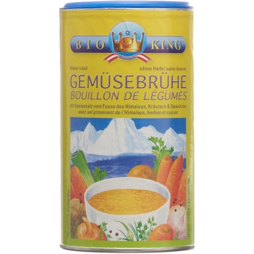 Bio King Klare Gemüsebrühe ohne Hefe 300g buy online