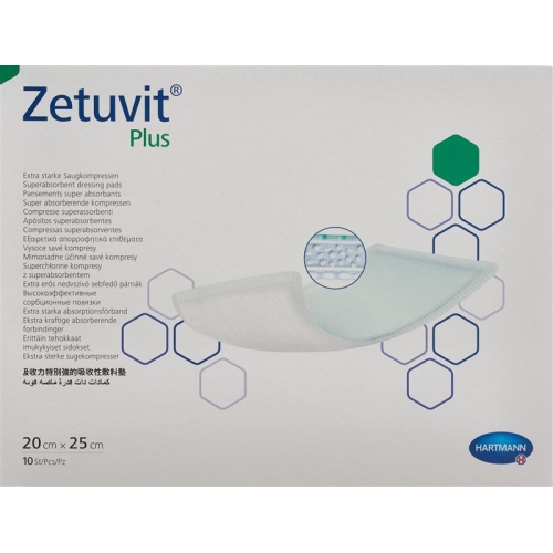 Zetuvit Plus Absorptionsverband 20x25cm 10 Stück buy online