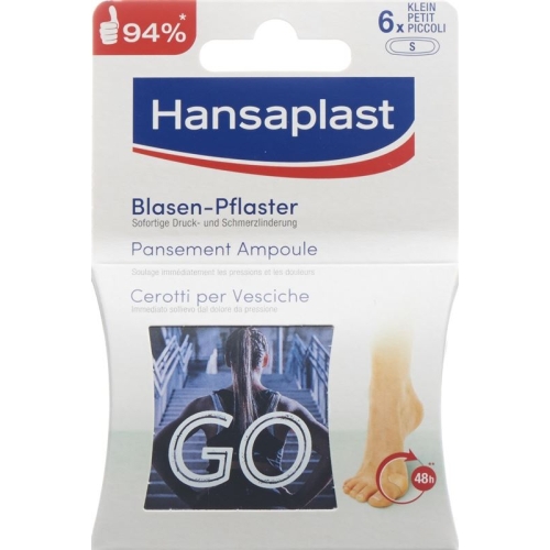 Hansaplast Foot expert SOS Blasen-Pflaster 6 Stück klein für Zehen buy online