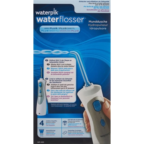 Waterpik Water Flosser Munddusche Wp-450 Akku Plus buy online