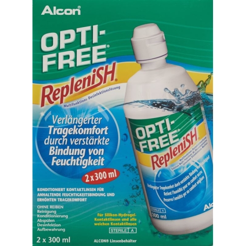 Opti Free Replenish Desinfektionsloe Neu 2x 300 M buy online