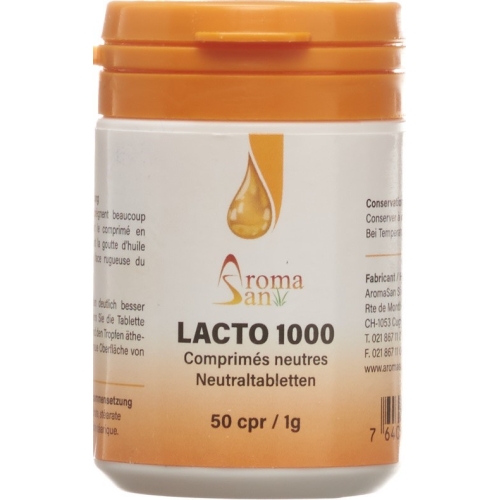 Aromasan Lacto 1000 Tabletten für Aetherische Oele 50 buy online