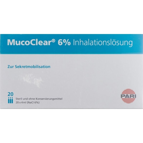 Pari Mucoclear Inhalationslösung 6% NaCl 60x 4ml buy online